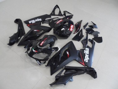Aprilia RS 125 2006-2011 - Preto & Vermelho Listra