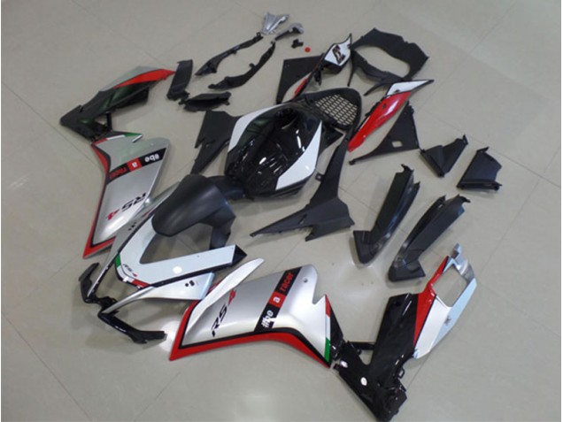 Aprilia RS4 50 125 2011-2018 - Preto Prata Vermelho Aprilia RS4 50 125 2011-2018 - Preto Prata Vermelho