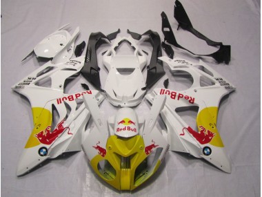 BMW S1000RR 2009-2014 - Amarelo Branco RedBull