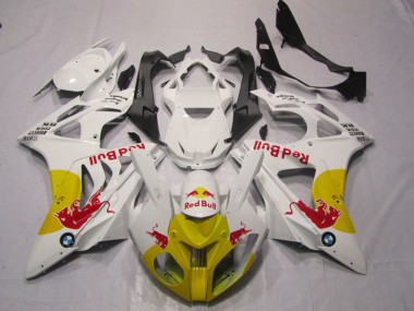 BMW S1000RR 2009-2014 - Amarelo Branco RedBull