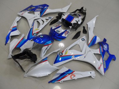 BMW S1000RR 2009-2014 - Azul Branco