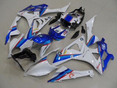 BMW S1000RR 2009-2014 - Azul Branco