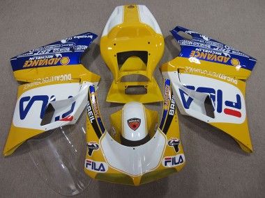 Ducati 748 1993-2005 - Amarelo Branco Fila