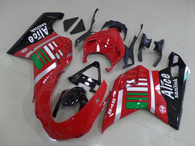 Ducati 848 1098 1198 2007-2014 - Alice & Verde