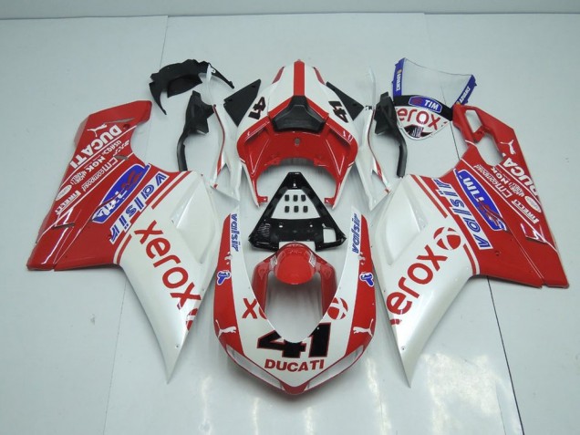 Ducati 848 1098 1198 2007-2014 - Branco Pérola Novo Xerox
