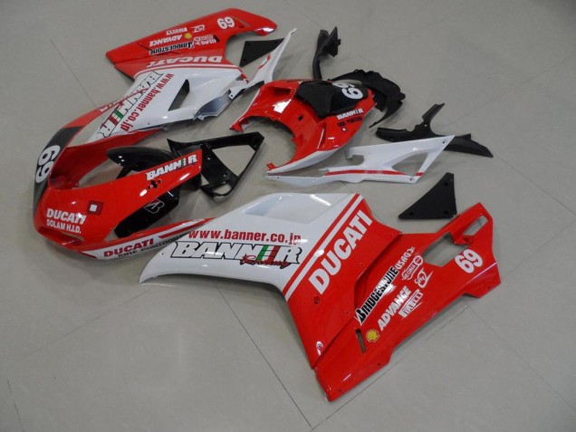 Ducati 848 1098 1198 2007-2014 - Laranja Bandeira 69 Ducati 848 1098 1198 2007-2014 - Laranja Bandeira 69