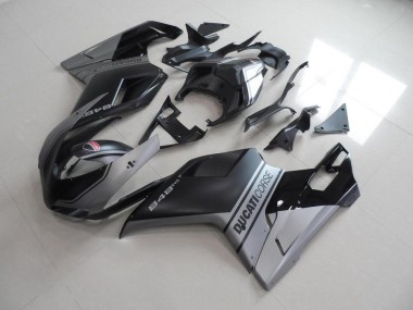 Ducati 848 1098 1198 2007-2014 - Preto Fosco Prata Estilo OEM
