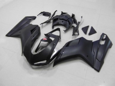 Ducati 848 1098 1198 2007-2014 - Preto Fosco Preto Adesivo