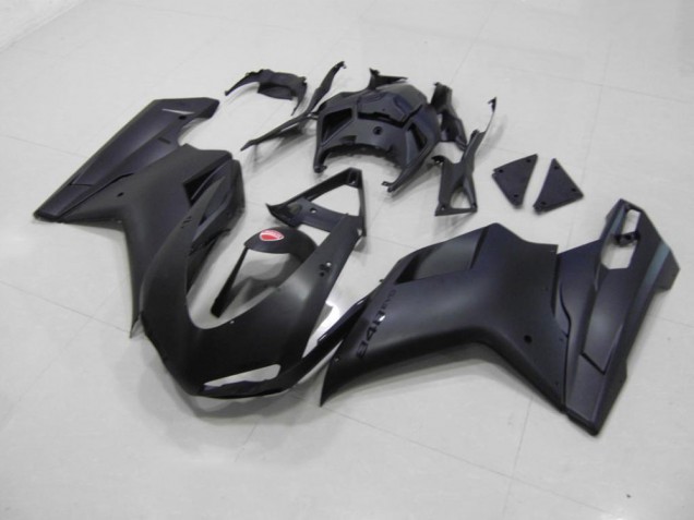 Ducati 848 1098 1198 2007-2014 - Preto Fosco Preto Adesivo