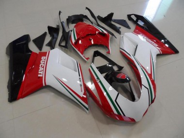 Ducati 848 1098 1198 2007-2014 - Vermelho Branco