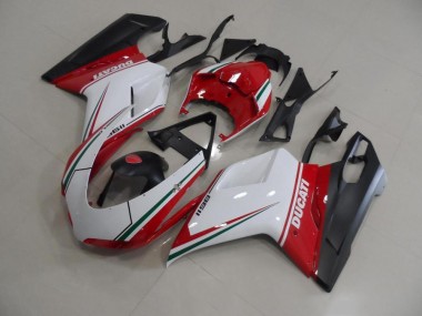 Ducati 848 1098 1198 2007-2014 - Vermelho Branco