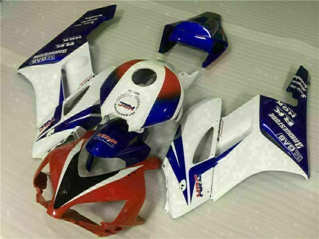 Honda CBR 1000RR 2004-2005 - Branco Azul Vermelho Honda CBR 1000RR 2004-2005 - Branco Azul Vermelho