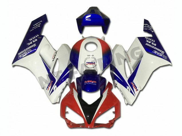 Honda CBR 1000RR 2004-2005 - Branco Azul Vermelho Honda CBR 1000RR 2004-2005 - Branco Azul Vermelho