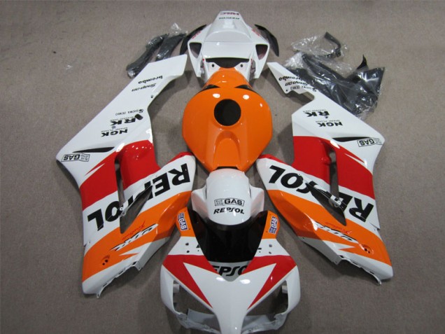 Honda CBR 1000RR 2004-2005 - Branco Laranja Repsol Honda CBR 1000RR 2004-2005 - Branco Laranja Repsol