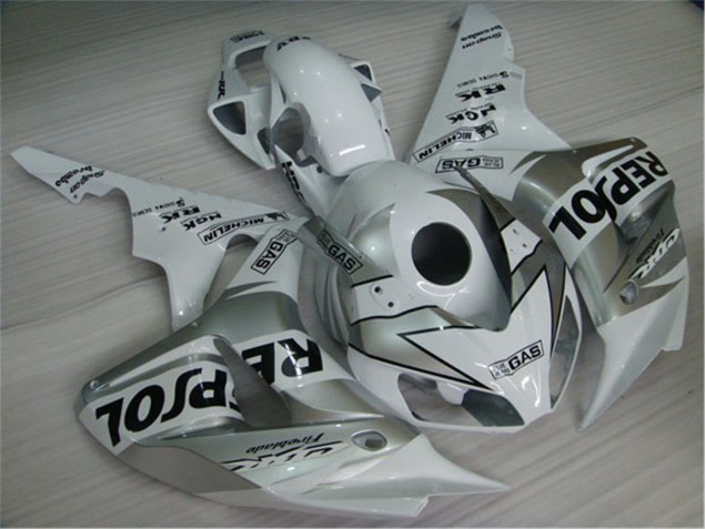 Honda CBR 1000RR 2004-2005 - Branco Prata Preto Repsol Honda CBR 1000RR 2004-2005 - Branco Prata Preto Repsol