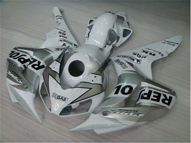 Honda CBR 1000RR 2004-2005 - Branco Prata Preto Repsol Honda CBR 1000RR 2004-2005 - Branco Prata Preto Repsol