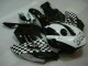 Honda CBR 1000RR 2004-2005 - Branco Preto Honda CBR 1000RR 2004-2005 - Branco Preto