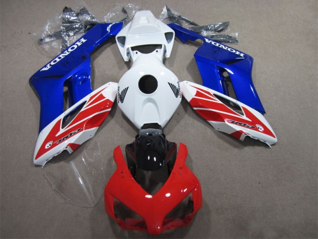 Honda CBR 1000RR 2004-2005 - Branco Vermelho Azul Honda CBR 1000RR 2004-2005 - Branco Vermelho Azul