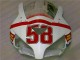 Honda CBR 1000RR 2004-2005 - Branco Vermelho