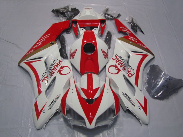 Honda CBR 1000RR 2004-2005 - Branco Vermelho PRAMAC Honda CBR 1000RR 2004-2005 - Branco Vermelho PRAMAC