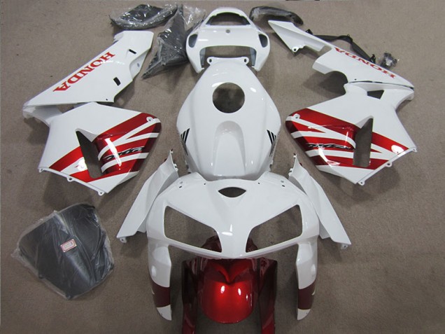 Honda CBR 1000RR 2004-2005 - Branco Vermelho Preto