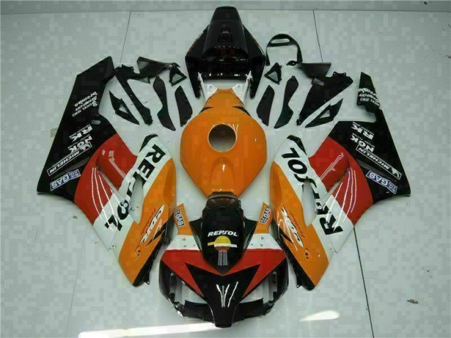 Honda CBR 1000RR 2004-2005 - Laranja Preto Repsol Honda CBR 1000RR 2004-2005 - Laranja Preto Repsol