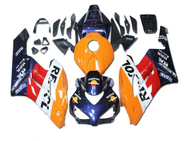 Honda CBR 1000RR 2004-2005 - Laranja Vermelho Azul Repsol Honda CBR 1000RR 2004-2005 - Laranja Vermelho Azul Repsol