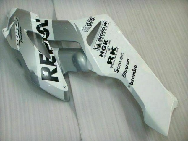 Honda CBR 1000RR 2004-2005 - Prata Branco Repsol Honda CBR 1000RR 2004-2005 - Prata Branco Repsol