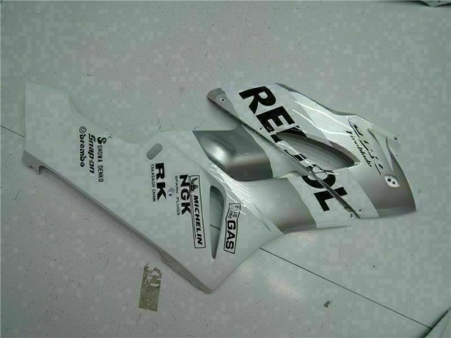 Honda CBR 1000RR 2004-2005 - Prata Branco Repsol Honda CBR 1000RR 2004-2005 - Prata Branco Repsol