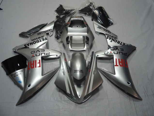 Honda CBR 1000RR 2004-2005 - Prata Vermelho Fiat