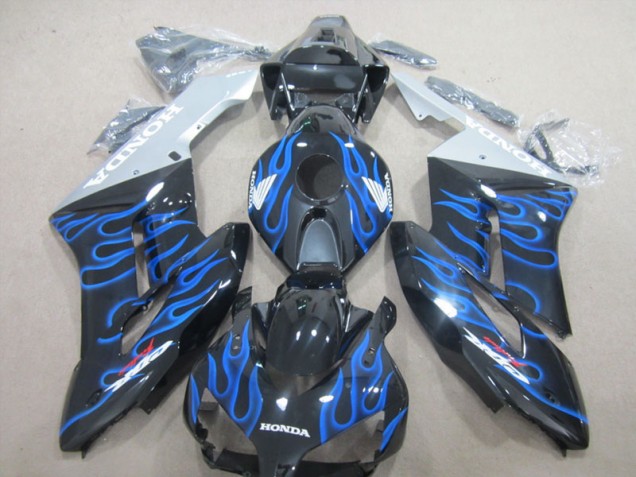 Honda CBR 1000RR 2004-2005 - Preto Azul Chama Honda CBR 1000RR 2004-2005 - Preto Azul Chama
