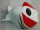 Honda CBR 1000RR 2004-2005 - Preto Branco Honda CBR 1000RR 2004-2005 - Preto Branco