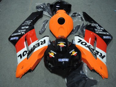 Honda CBR 1000RR 2004-2005 - Preto Laranja Repsol