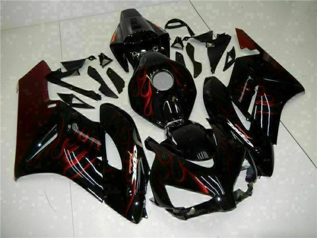 Honda CBR 1000RR 2004-2005 - Vermelho Chama Preto
