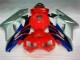 Honda CBR 1000RR 2004-2005 - Vermelho Prata Azul Honda CBR 1000RR 2004-2005 - Vermelho Prata Azul