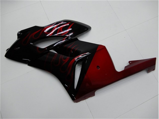 Honda CBR 1000RR 2004-2005 - Vermelho Preto Honda CBR 1000RR 2004-2005 - Vermelho Preto