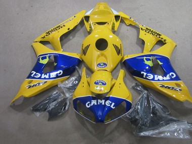 Honda CBR 1000RR 2006-2007 - Amarelo Azul Camelo