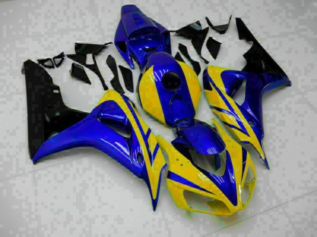 Honda CBR 1000RR 2006-2007 - Azul Amarelo Honda CBR 1000RR 2006-2007 - Azul Amarelo