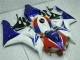 Honda CBR 1000RR 2006-2007 - Azul Branco Honda CBR 1000RR 2006-2007 - Azul Branco