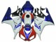 Honda CBR 1000RR 2006-2007 - Azul Branco Honda CBR 1000RR 2006-2007 - Azul Branco