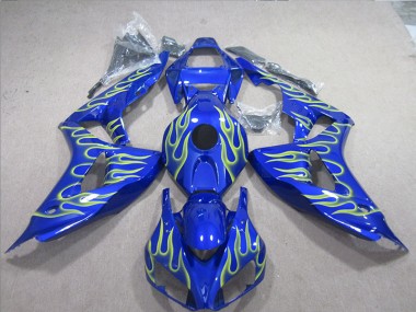 Honda CBR 1000RR 2006-2007 - Azul Verde Chama