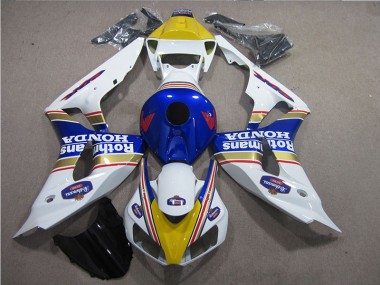 Honda CBR 1000RR 2006-2007 - Branco Azul Rothmans