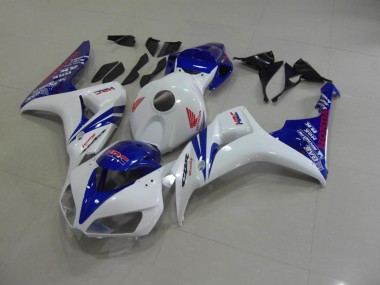 Honda CBR 1000RR 2006-2007 - Branco Pérola Azul