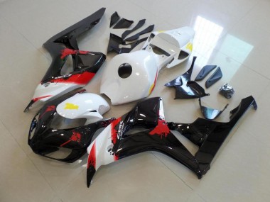Honda CBR 1000RR 2006-2007 - Branco Preto & No Adesivo