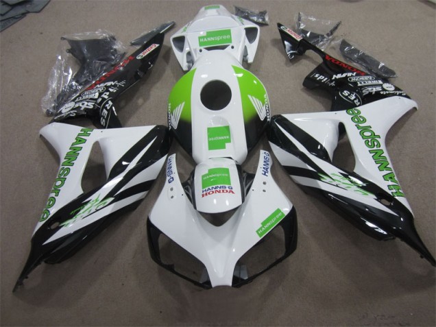 Honda CBR 1000RR 2006-2007 - Branco Verde Hannspree