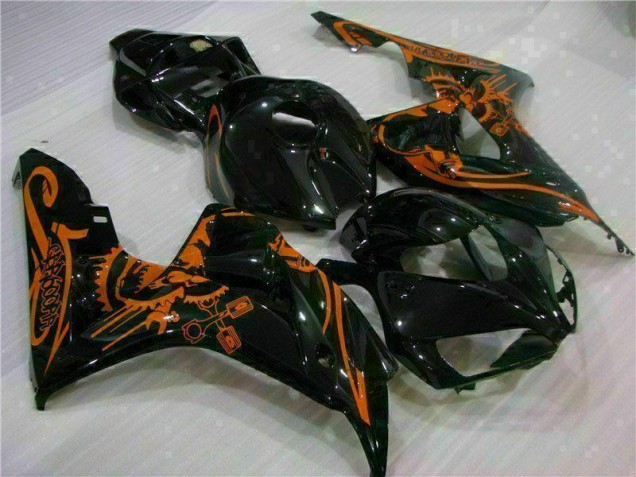 Honda CBR 1000RR 2006-2007 - Castanho Preto Honda CBR 1000RR 2006-2007 - Castanho Preto