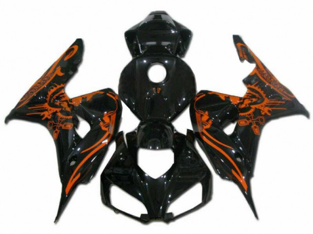Honda CBR 1000RR 2006-2007 - Castanho Preto Honda CBR 1000RR 2006-2007 - Castanho Preto