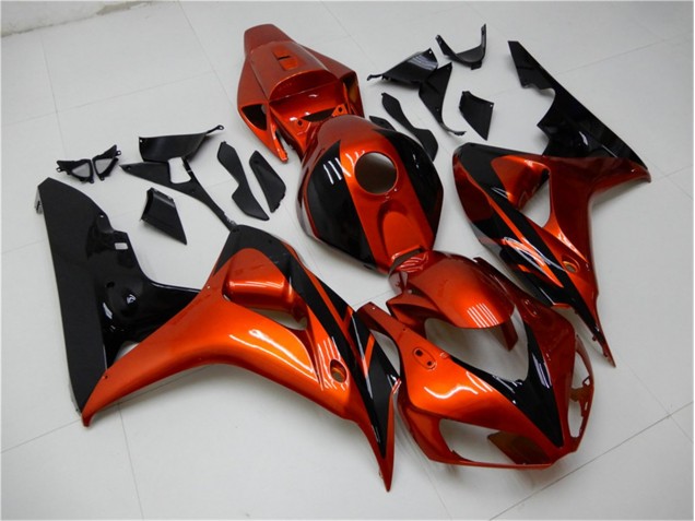 Honda CBR 1000RR 2006-2007 - Laranja Preto Honda CBR 1000RR 2006-2007 - Laranja Preto