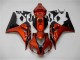 Honda CBR 1000RR 2006-2007 - Laranja Preto Honda CBR 1000RR 2006-2007 - Laranja Preto