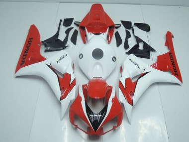 Honda CBR 1000RR 2006-2007 - Laranja Vermelho & Branco